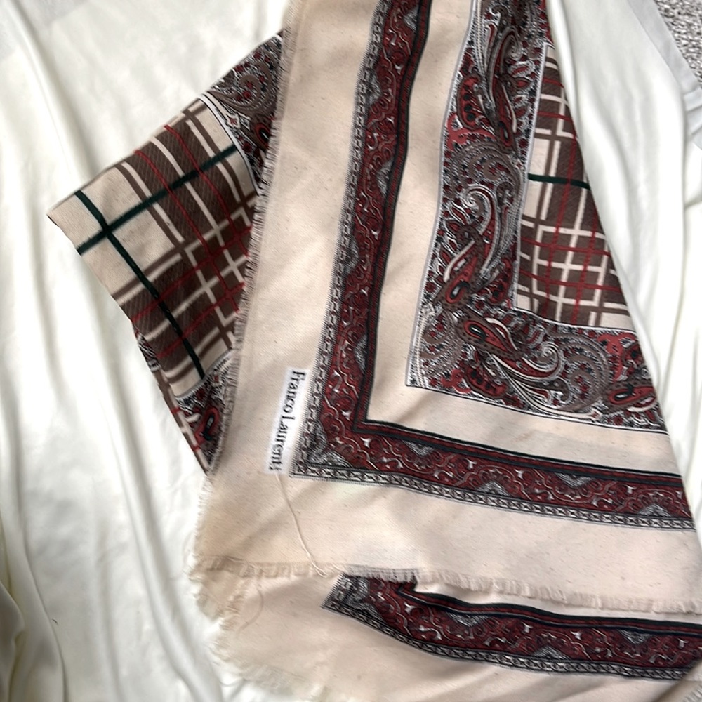 Vintage Franco Laurenti scarf.